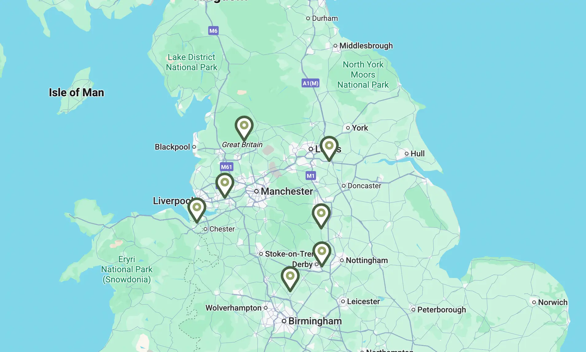 Care home map